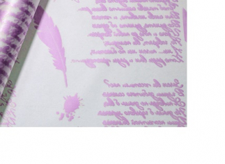 Пленка матовая на втулке